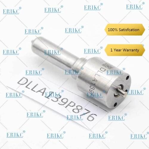 ERIKC DLLA139P876 Common Rail Spare Parts Nozzle DLLA 139P 876 Diesel Injector Oil Nozzle for Denso Accessories