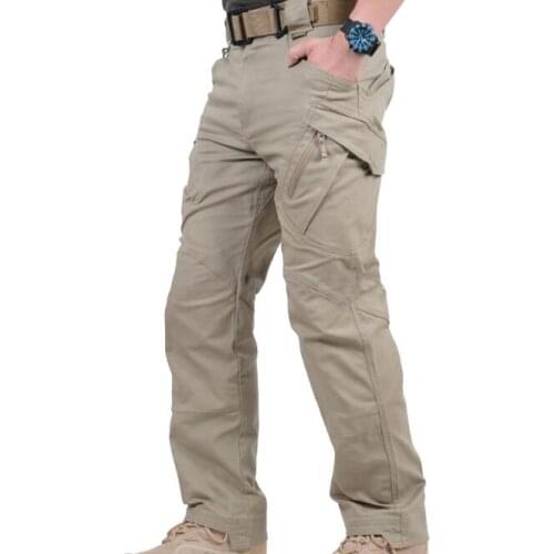 New Tactical Cargo Pants Men Combat SWAT Army Military Pants Cotton Many Pockets Stretch Flexible Man Casual Trousers