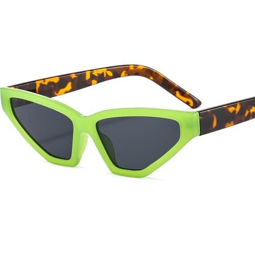 Small TriangleCat Eye Sunglasses Women Fashion New Vintage Shades Men Designer Sun Glasses UV400 Eyewear Oculos Gafas De Sol