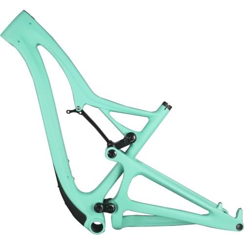 Full Suspension 27.5er Boost /29ER AM Carbon Fiber Frame FM356 BB92 Bottom Bracket Accept Custom Paint