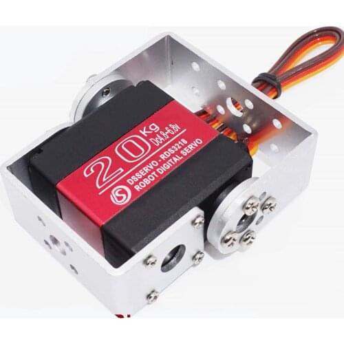 20kg Metal Gear Arduino Digital Servo RDS3218 With Long / Short Straight U Mouting Rc Car / Robot Servo For Rc Robot Car Parts
