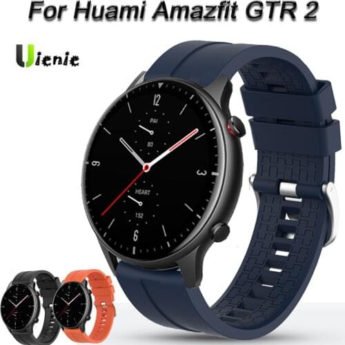 For Huami Amazfit GTR 2 Strap Silicone Watchband Sport Bracelet 22mm Watch band Wristband For Amazfit GTR 47mm gtr2 Stratos 3 2