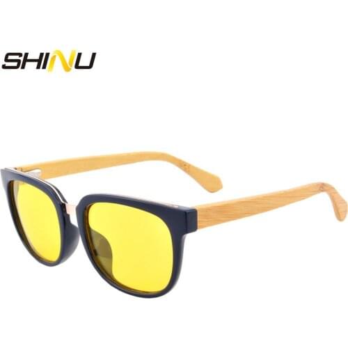 SHINU polarized men women sunglasses driving cycling eyewear anti blue ray eyeglasses buy one get 2 glasses SH569CM
