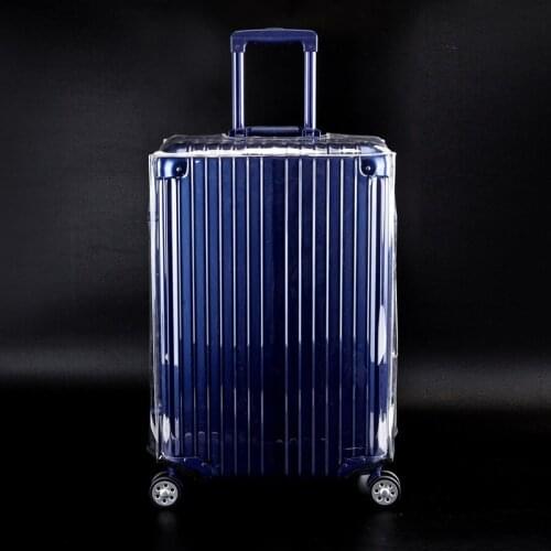 Thickening PVC Transparent Luggage Cover Clear Travel Accessories Waterproof Suitcase Cover Travel Luggage Protective Covers