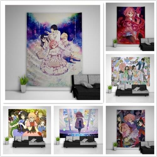 Beyond The Boundary Kuriyama Mirai Tapestry Art Wall Hanging Sofa Table Bed Cover Home Decor Poster