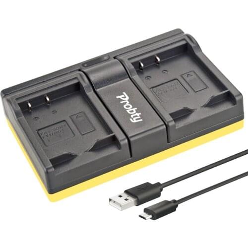 Probty NP-BD1 NP BD1 USB Dual Charger For SONY DSC T300 TX1 T900 DSC-G3 DSC-T70 DSC-T75 DSC-T77 DSC-T200