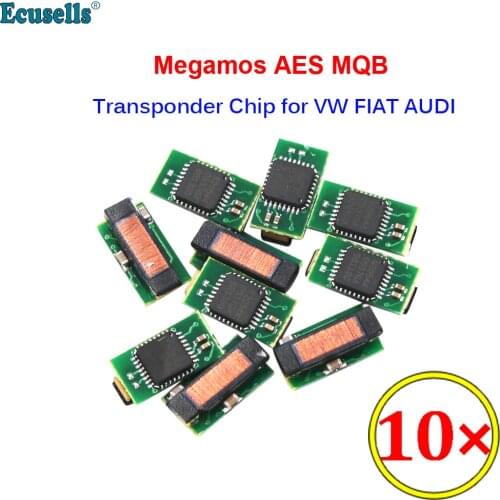 10PCS/LOT Megamos AES MQB Transponder ID49 Chip for VW FIAT AUDI