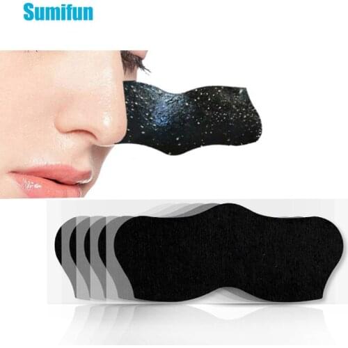 48pcs Nasal Strips Blackhead Remover Mask Black Head Nose Dot Spot Peel Off Sticker Face Acne Whitehead Pore Cleaner Mask D3814
