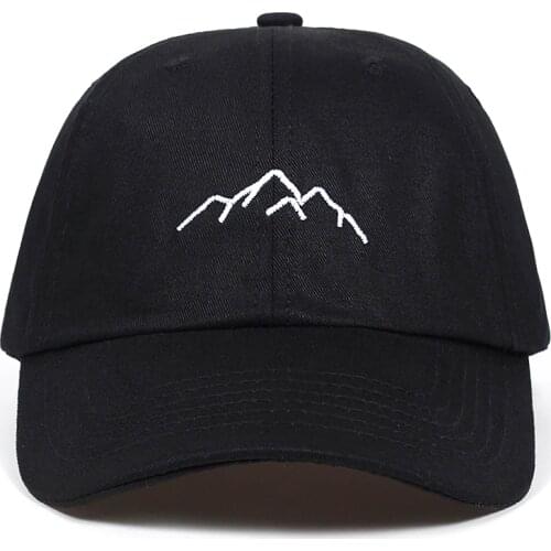 2018 new Mountain range embroidery Mens Womens Baseball Caps Adjustable Snapback Caps Fashion dad Hats Bone Garros