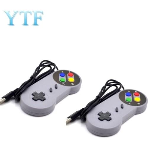 Raspberry Retropi Game Console Remote Control Handle - Plug and Play - USB Handle, SNES Handle