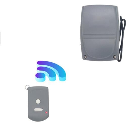 Universal garage door motor receiver RF433.92MHZ wireless remote control wall switch use for electric garage door curtain motor