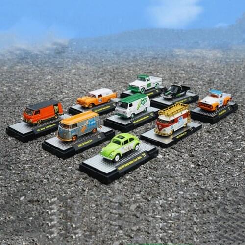 1/64 Metal Alloy Die Casting M2 Series Volkswagen Ford Chevrolet Dodge Simulation Car Model Adult Collection Childrens Toy Gift