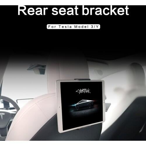 Model3 Car Back Seat IPAD Mobile Phone Holder Mount For Tesla Model 3 2021 Accessories Model Y Model Three