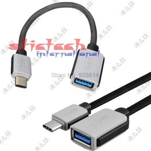 By dhl or ems 100 pcs Best Price Mini Usb Cable USB 3.1 Type C Male to USB 3.0 Cable Adapter OTG Data Sync Charger Cable