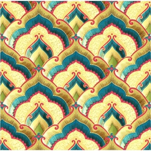 PVC Modern gold foil Auspicious-clouds Leaves Vinyl Wallpaper Roll for entertainment KTV bar background 3d wall paper rolls