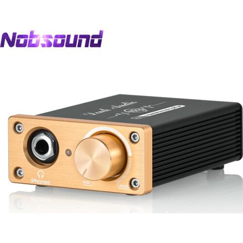 Nobsound Mini Class A Headphone Amplifier HiFi Desktop Stereo Audio Amp USB 5V