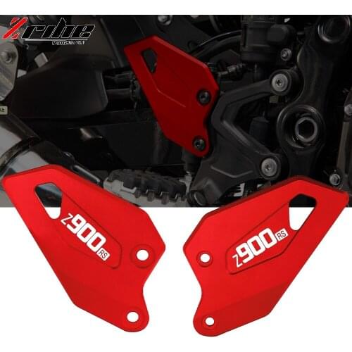 Motorcycle Heel Guard Heel Protective Cover Guard Rear Brake Master Cylinder Guard For KAWASAKI Z900RS Z900 RS Cafe 2017-2021