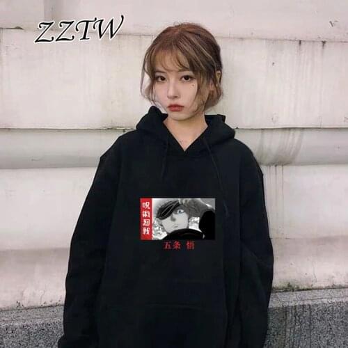 Jujutsu Kaisen Toge Inumaki Women Hooded Hip Hop Cool Sweatshirts Anime Print Funny Hoodies 2021 Fashion Harajuku Streetwear
