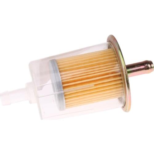 1 Piece 8mm Inline Gasoline Fuel Filter Replace for Carbureter Car Lawn Mower Garden
