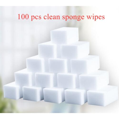 100*60*20mm Magic Eraser Kitchen Accessories Melamine Melanine Sponge Bathroom Cleaning Tools Make Up Sponge