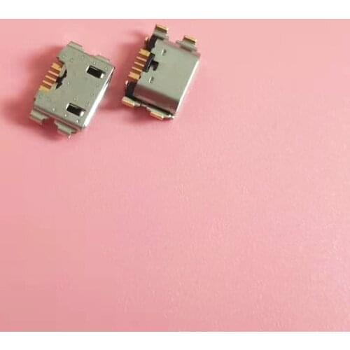 100pcs/lot Charging Port Mini Micro USB Connector USB Charger Dock For Redmi 6A 6 Pro 6Pro