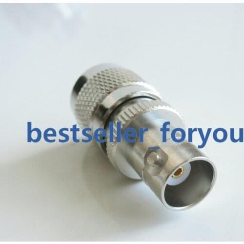 1X Adapter BNC Female Jack To Connector TNC Male Plug RF Connector Straight M/F