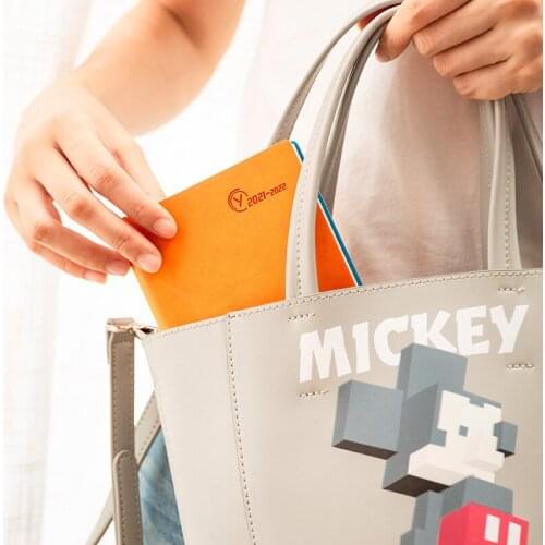 2021 2022 Weekly Planner Agenda Notebook 64K Portable Diary Notepad Time Management Handbook Schedule School Office Stationery