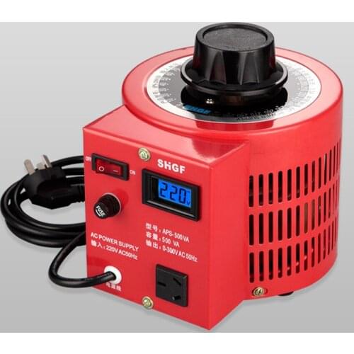 APS-500W 0.5 KW 220V Variac Variable Transformer Voltage Regulator single-phase adjustable 0-300V AC regulating power supply