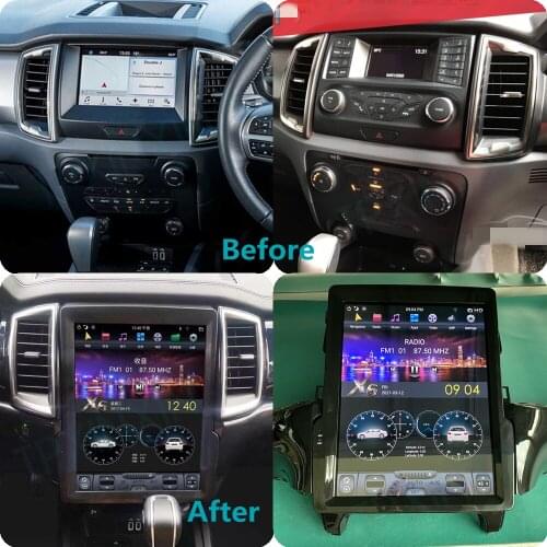 For Ford Ranger 2015 2016 2017 2018 - 2020 Android 9 Carplay Radio Player Car GPS Navigation Head Unit Car stereo BT WIFI