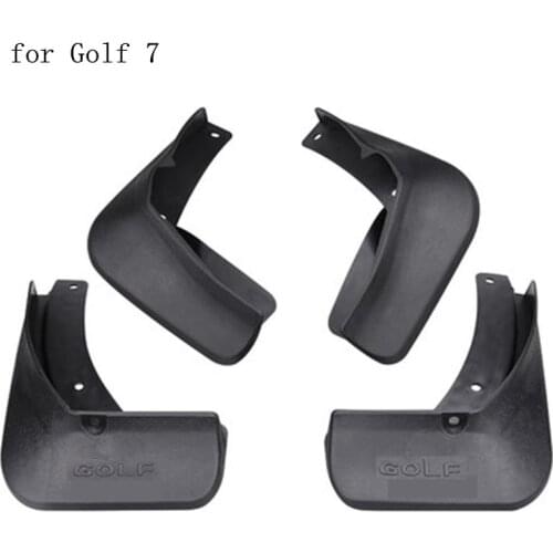 Car styling plastic Mud Flaps Splash Guard fender for Volkswagen Golf 7 GOLF MK7 2014 2015 2016 2017 Car accessories