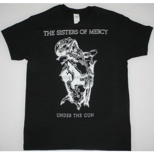 The Sisters Of Mercy Under The Gun Alternative Darkwave Gothic New Black T-Shirt