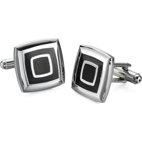 KC-901 Mens cufflinks, classic square Cufflinks concise French shirt wedding costume design