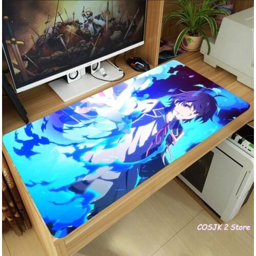 Anime Wise Mans Grandchild Kenja no Mago Sicily von Claude Mouse Pad Thicken Game Mice Mat Keyboard Mat Anti-Slip Playmat Gifts