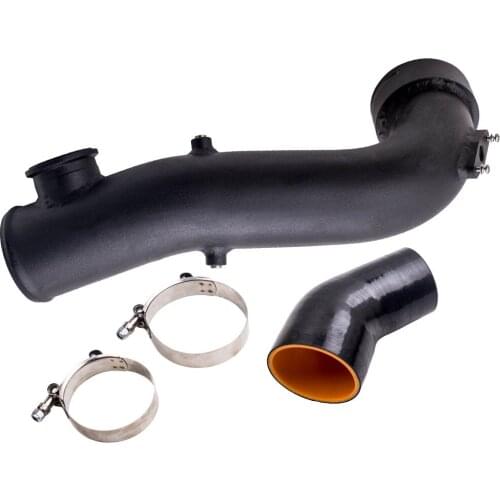 Intake Turbo Charge Pipe Cooling Kit Set Black For BMW E92 Coupe N54 335i /335xi