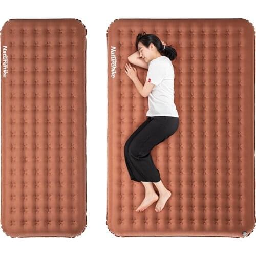 Naturehike Ultralight Outdoor Camping Mat Inflatable Mattress 1-2 Person Sleeping Pad 40D TPU Portable Camping Hiking Air Mat