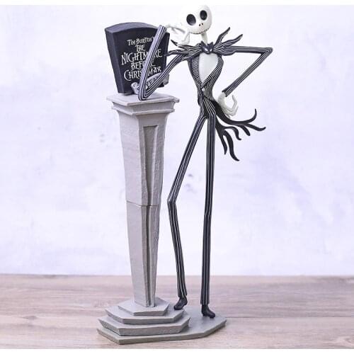 New Jack Skellington The Nightmare Before Christmas 25 Years Henry Selick Tim Burton Action Figure Model Toys Dolls For Gift