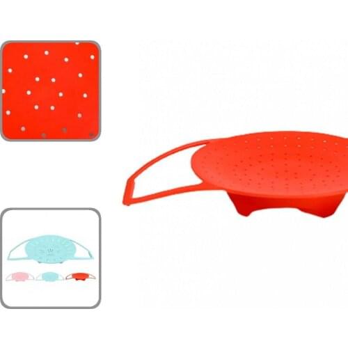 Stable Base Lightweight Long-lasting Silicone Steamer Bracket for Food