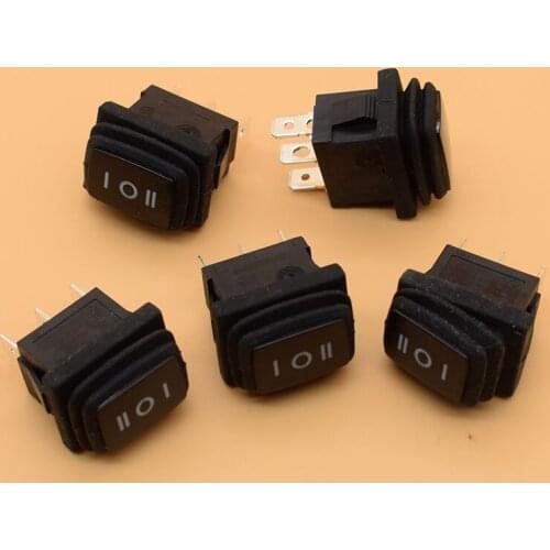 Waterproof type switch become warped plate switch power supply switch of small miniature three reverse switch 3 feet 3 6 a 250 v
