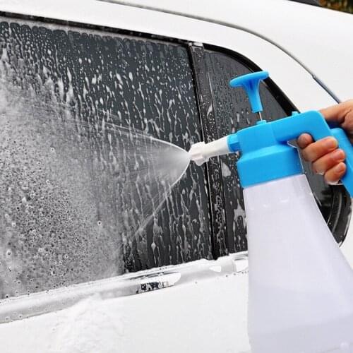 1.8L High Pressure Cleaner Car Wash Watering Can Car Cleaning Sprayer Hand Pump Snow Foam Sprayer Cleaning Nozzle Spray