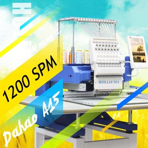 10 Years Service!!!Multi Head Single Head T Ajima Similar Guangzhou Computer Embroidery Machine High Speed 1200 SPM