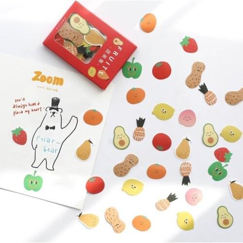 100 Pcs Cute Decorative Stickers Scrapbooking DIY Paper Sticker Flakes Bullet Journal Toy Deco Album DIY Stationery Stickers