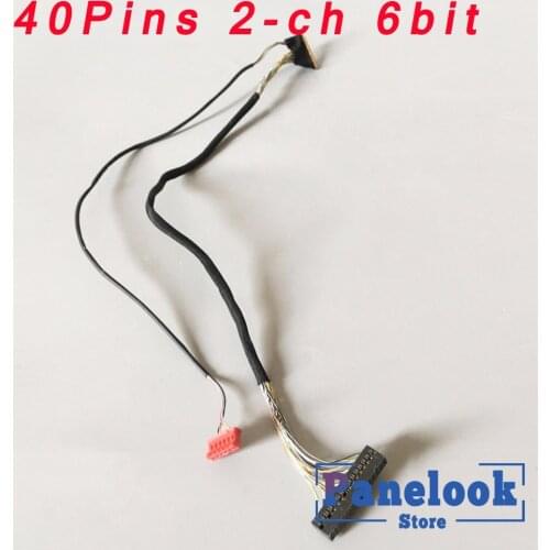 2ch 6-bit 40Pins Universal Driver Board Screen Cable