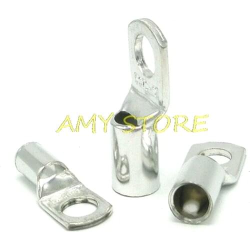 20pcs SC 35-8 Bolt Hole Tinned Copper Cable lugs Eyelets Ring Battery Terminals 35mm2 wire