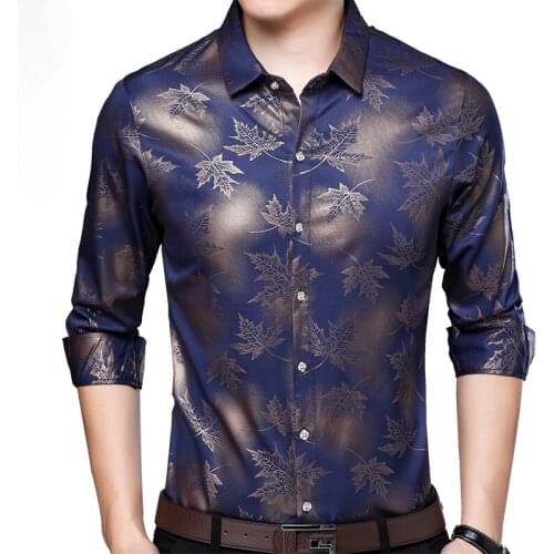 2021 Social Long Sleeve Maple Leaf Designer Shirts Men Slim Fit Vintage Fashions Mens Shirt Man Dress Jersey Casual Clothing