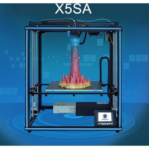 Tronxy 3D Printer X5SA DIY Printing Kits 24V Power Supply 3d impresoras Full metal CoreXY Hotbed 330*330mm stampante 3d Ducker