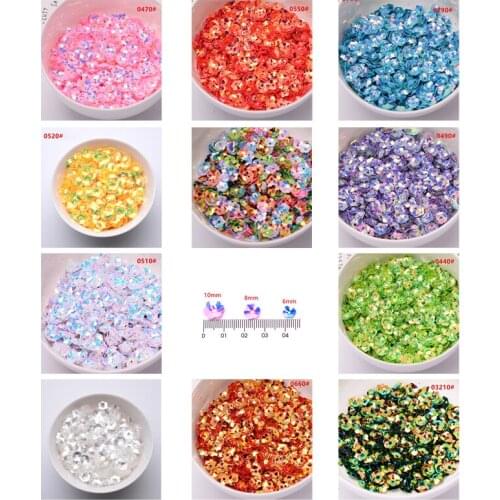 Sharp bottom concave plum Shape PVC loose Sequins Glitter Paillettes for Nail Art manicure/sewing/wedding decoration Accessorie