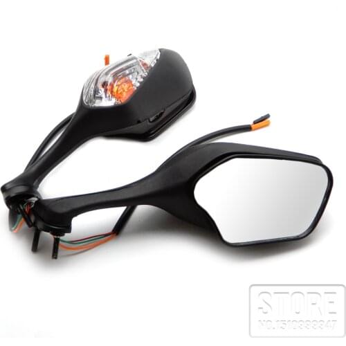 For Honda Motorcycle Side Mirror With Turn Signal Light for Honda CBR1000RR CBR 1000 RR 2008 2009 2010 2011 2012 CBR Mirror