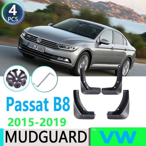 For Volkswagen VW Passat B8 2015~2019 2016 2017 2018 Car Fender Mudguard Mud Flaps Guard Splash Flap Car Accessories