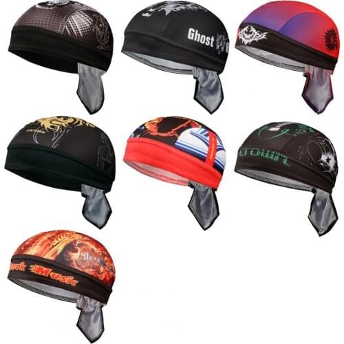 Quick Dry Cycling Cap Head Scarf Men Women Bike bicycle MTB hats Sports Running Headscarf Pirate Hat