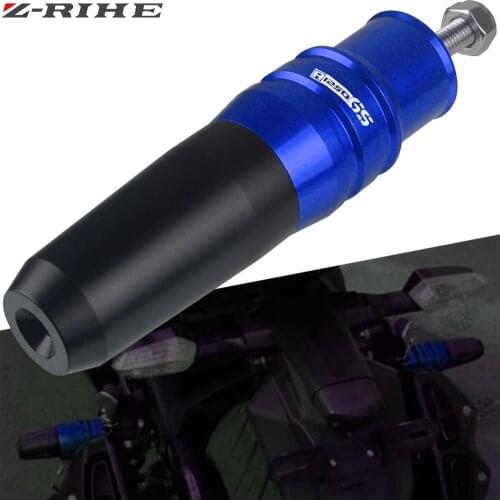 For BMW R1250 GS GSA R 1250 GS Adventure Motorcycle Accessories CNC Aluminum Exhaust Sliders Crash Protector Frame Crash Pads